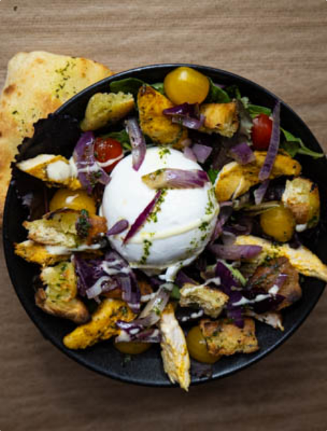 Salade poulet césar