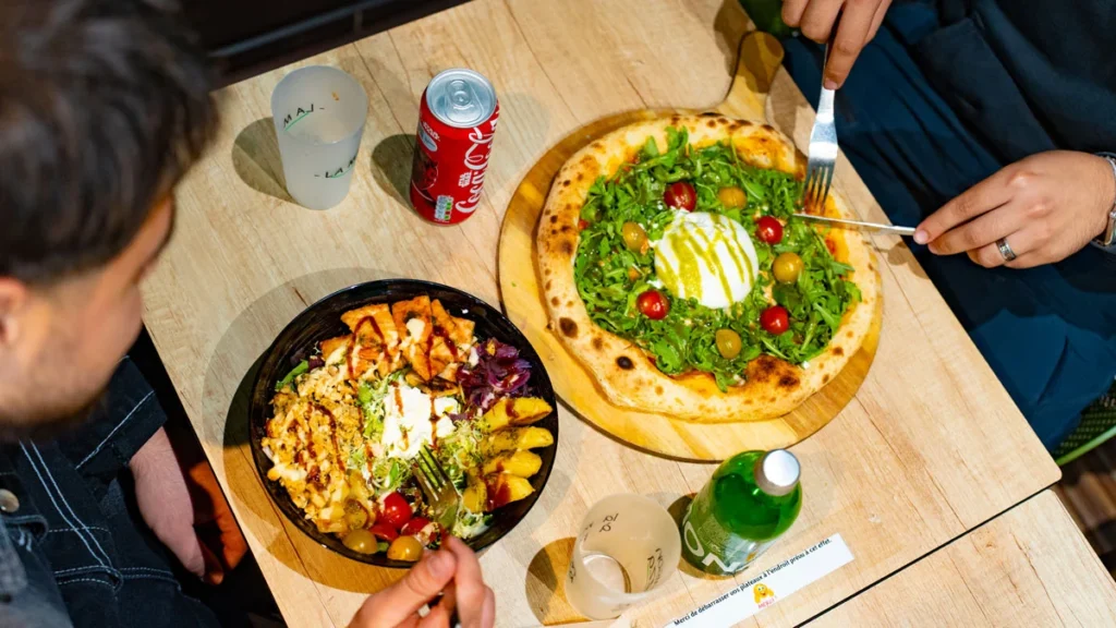 Pizza et Salade La maison à pizza