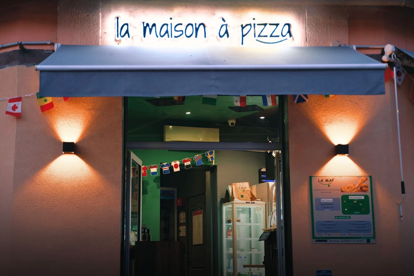 La façade du restaurant